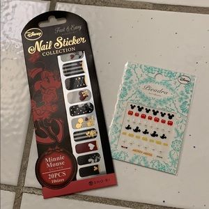 NEW disney nail stickers set